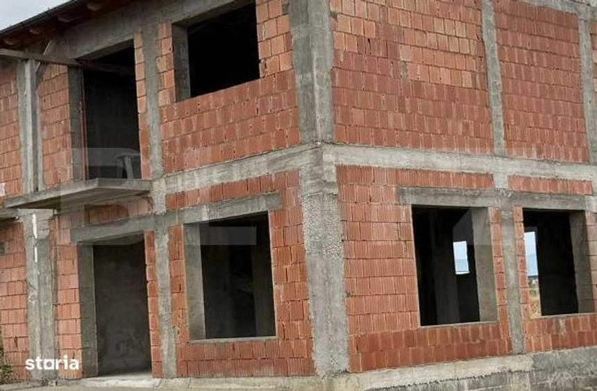 Casa cu 3 dormitoare, semifinisata, teren 400 mp, cartier Izvor - Tarl - 3