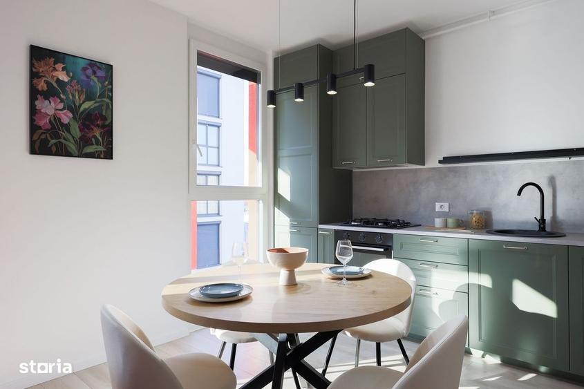 Apartament cu 2 camere nedecomandat în Aurel Vlaicu