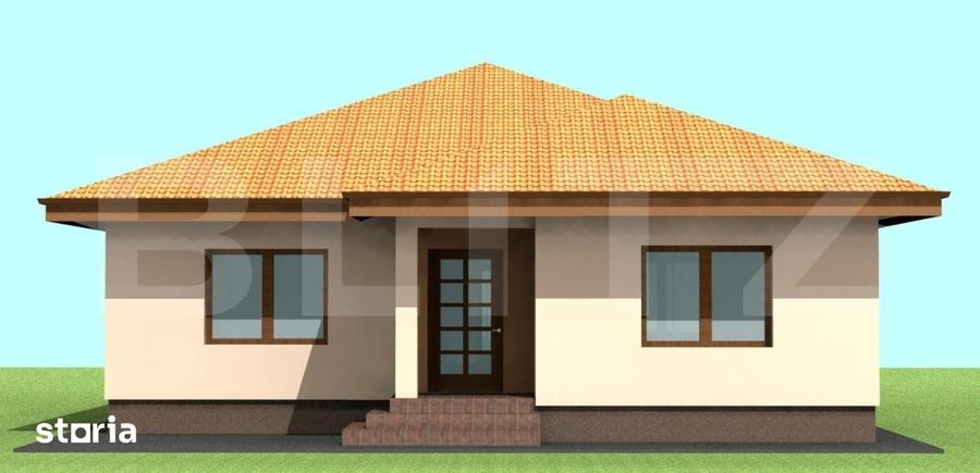 Casă cu 5 camere cu Teren 500 Mp în Central
