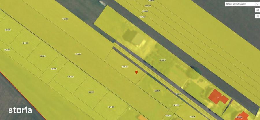 Teren Tg. Mures, Str. Eden, 516 mp + 372 mp (drum privat cf separat) - 3