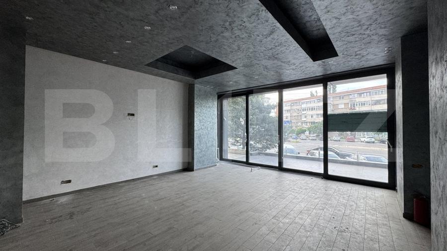 Spatiu birouri parter bloc, 148 mp, vitrina, terasa, Calea Bucuresti - 4