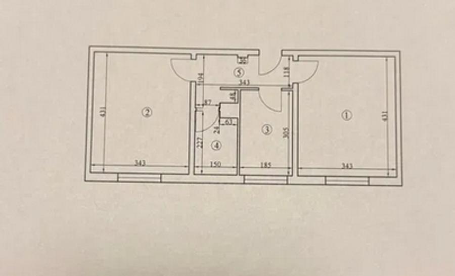 Apartament 2 Camere Industriilor  Metrou, bloc 2004 Loc Parcare,Mobilat Utilat - 8
