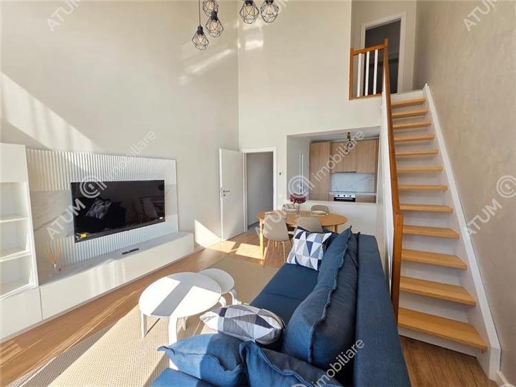 Penthouse cu 3 camere mobilat si utilat complet cartierul Turnisor - 1