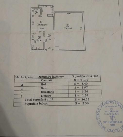 Apartament 1 camera de vanzare - 7