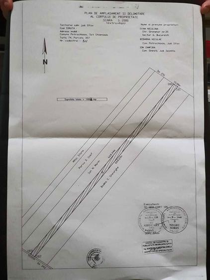 Oportunitate Petrachioaia Ilfov - 10.000 mp - 3.9 Euro/mp - Urgent - 2