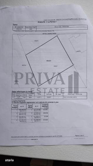 Teren intravilan, 600 mp, 2 fronturi, Dudestii Noi - 3