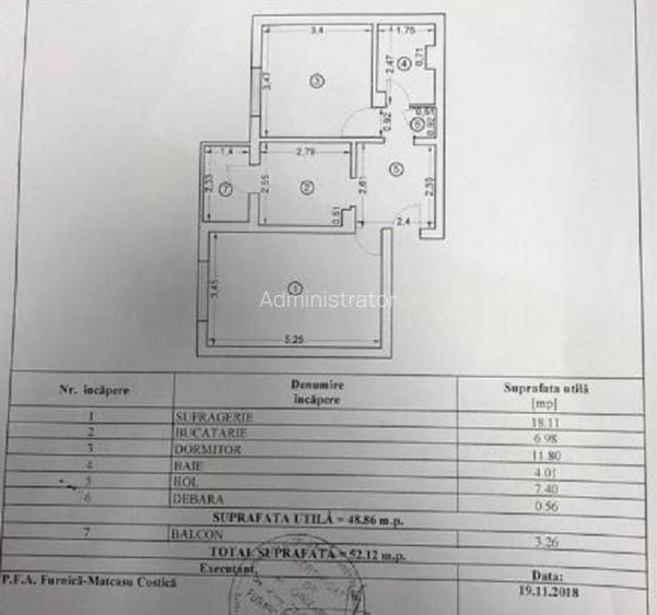39112  Apartament 2 camere Dacia