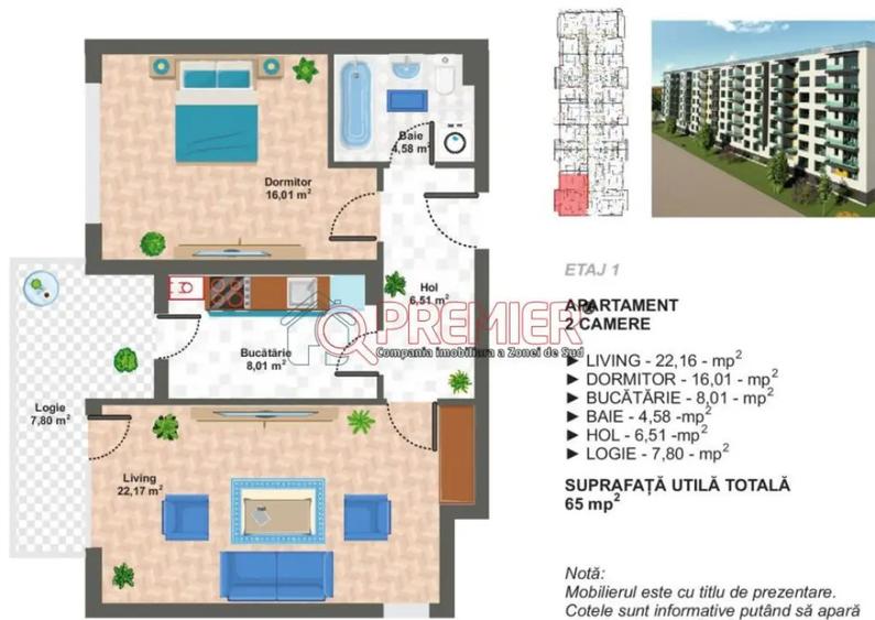 2 camere - discount-sector 4 - Metrou-Aparatorii Patriei - 4