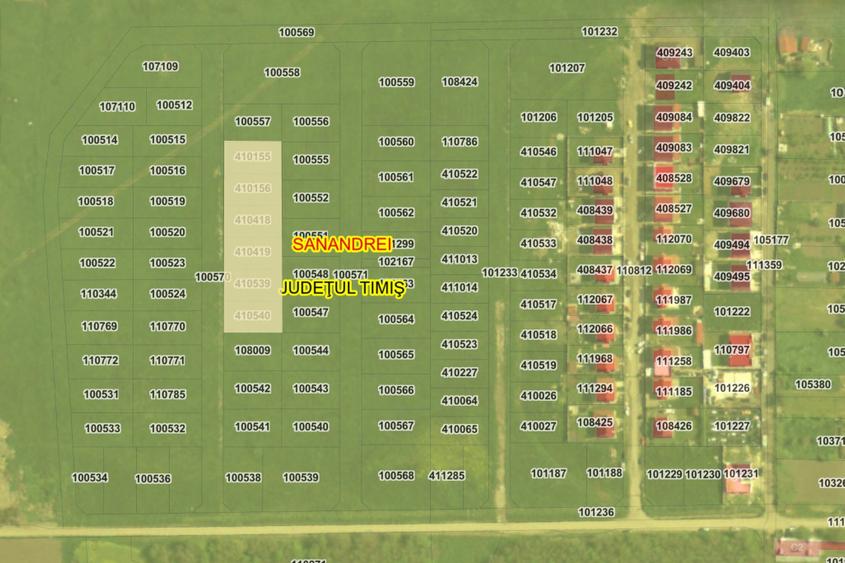 Pachet 6 Parcele | 560 MP Fiecare | Proiect Duplex | Comision 0 - 1