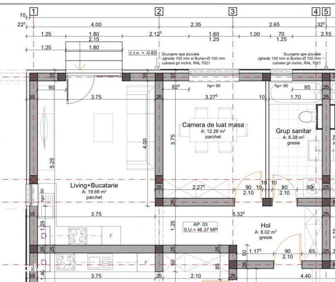 Apartament cu 2 camere si 28 mp gradina - Calea Urseni - 4