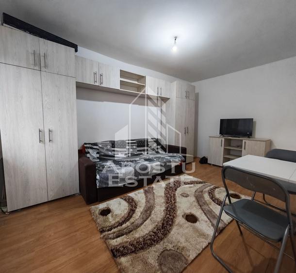 Garsoniera de inchiriat cu bucatarie separata, zona Badea Cartan - 2