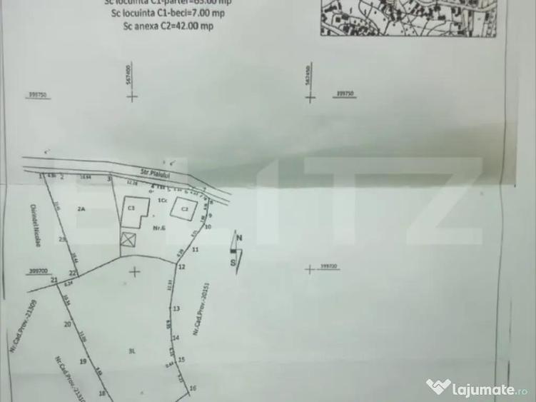 TEREN zona aer curat CASA si ANEXA - 17