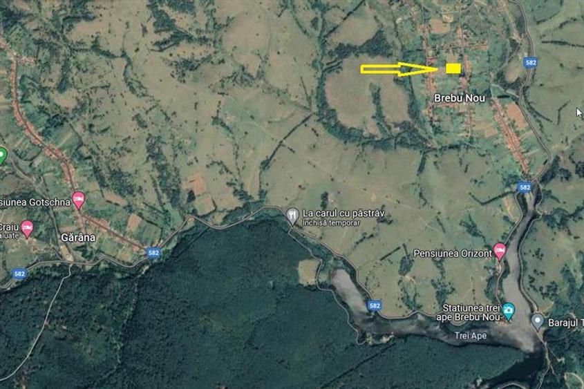 Teren Intravilan in zona Trei Ape, 6889 Mp., 14,5 Euro Mp., Brebu Nou - 2