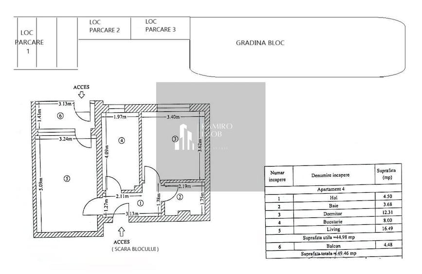 Apartament 2camere decomandat 50mp Popesti Leordeni -Soseaua Oltenitei - 4