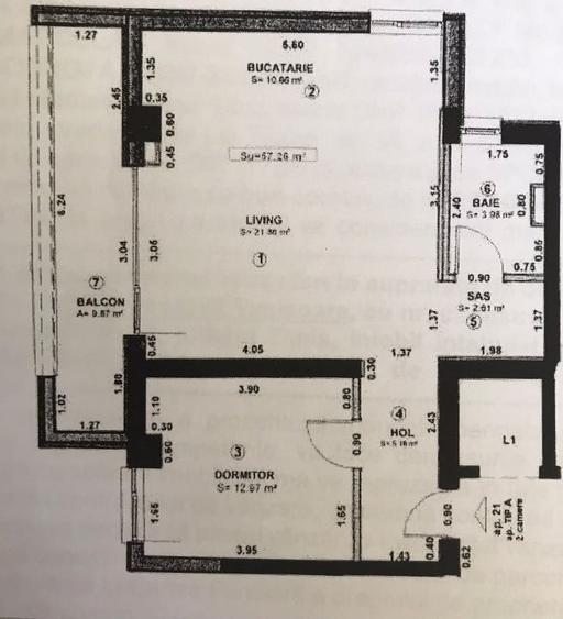 Apartament 2 camere North Star Residence Str. Marginii2, zona Aradului - negoc. - 7
