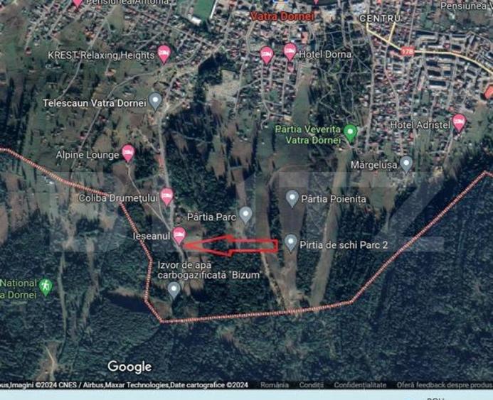 Teren intravilan, 2243 mp, zona Vatra Dornei - 3