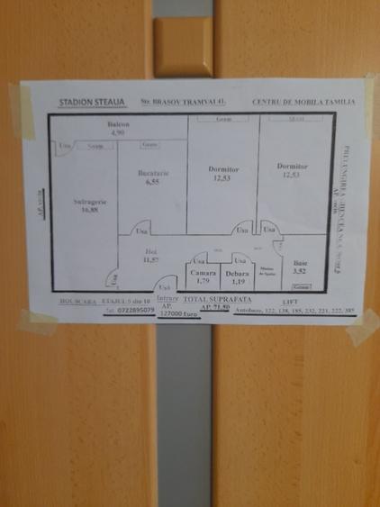 Apartament 3 camere decomandat - 1