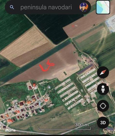 Teren peninsula Navodari 2500m2 - 1