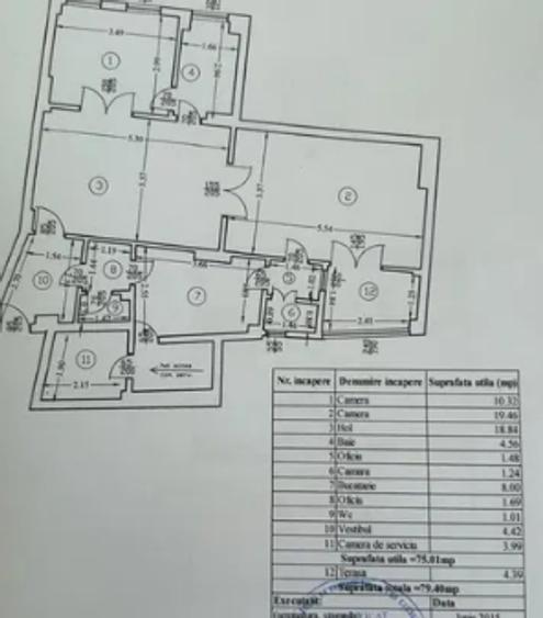 Universitate, Mihail Kogalniceanu,parter/4,2 bai,boxa la subsol,Liber - 8