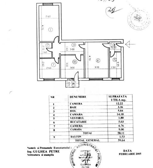 Aleea Imasului Ferentari apartament 4 camere bloc reabilitat. - 12