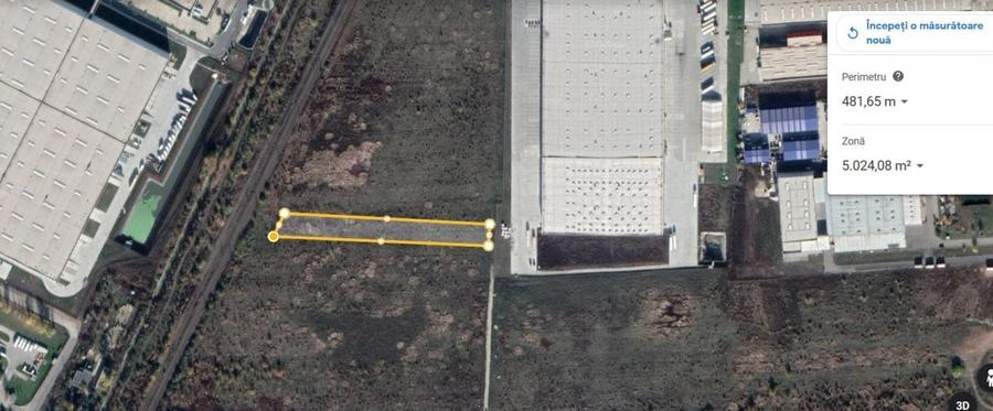 Teren Carrefour Militar 5000mp,intravilan, Chiajna langa Lidl logistic park - 3