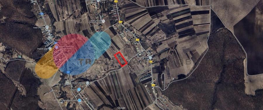 Teren Intravilan de 4.300 mp cu Acces Asfaltat – Popești, Cluj-Napoca - 1