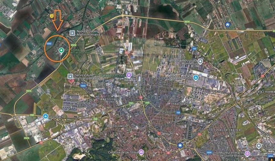 Teren in zona mixta, destinat constructiilor civile si halelor indust. - 5