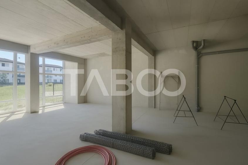 Spatiu comercial de inchiriat 116 mp vad excelent Selimbar Sibiu - 6