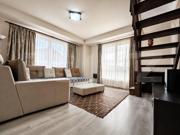 Apartament cu 3 camere decomandat, mobilat în Sânpetru
