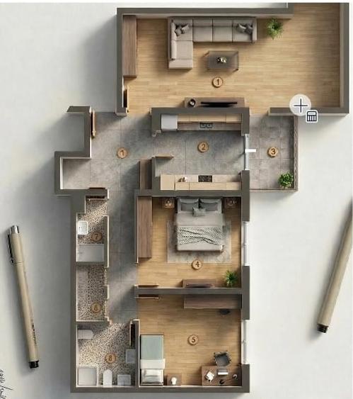 Apartament 3 camere Pantelimon Piata Delfinului - 20