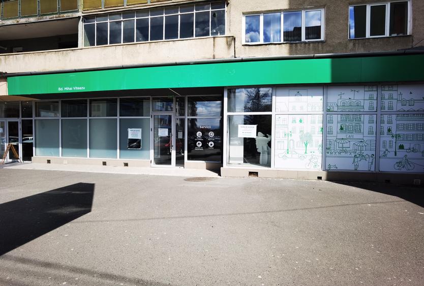 Spațiu comercial stradal de închiriat – Bd. Mihai Viteazu, Sibiu (188,6 mp utili - 7