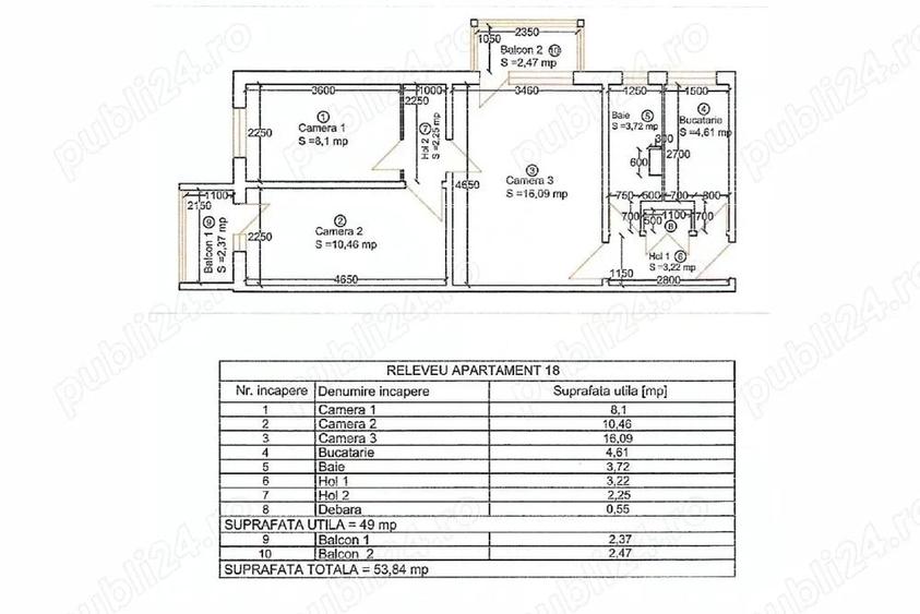 De vanzare apartament 3 camere prima listare | pre? foarte bun | ?agului Elisabetin, Timi?oara - 4