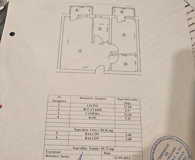Luică + Brâncoveanu, bloc 2013, 2 camere mobilat și utilat, parcare ADP - 13