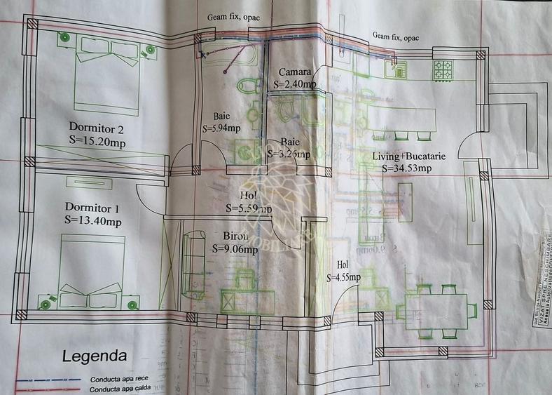 Casa Finisata 4 camere-teren 550 mp-curte amenajata-Valea Rusului - 6