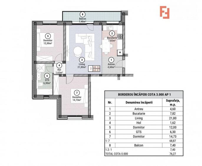 COMISION 0% Apartament cu 2 camere de 53 mp - Mosnita - Oportunitate - 10