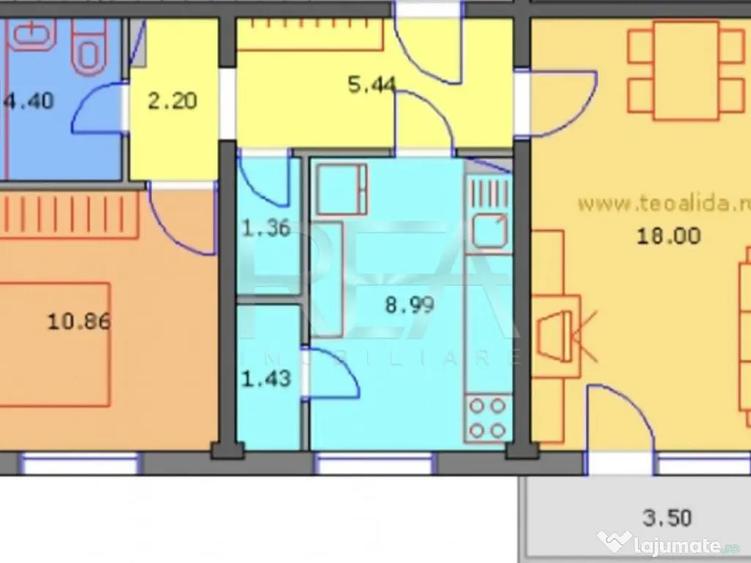 2 camere, 1/10, bloc 1980-Lujerului-Drumul Timonierului - 1