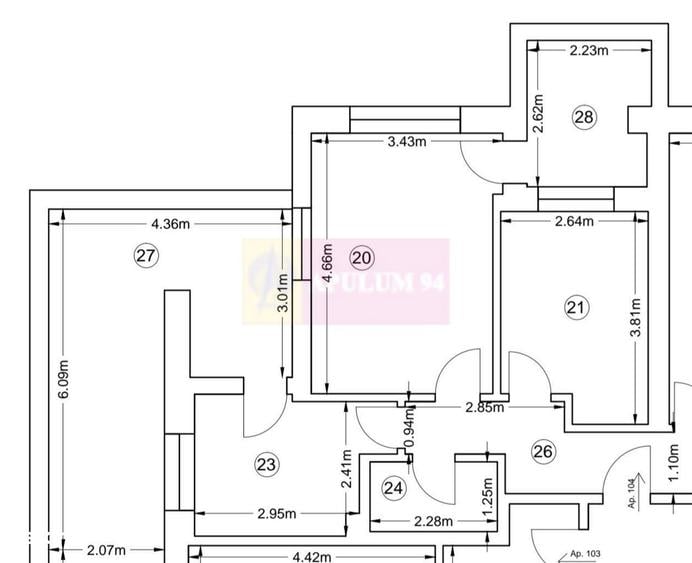 Apartament nou decomandat 3 camere Soseaua Oltenitei - 4