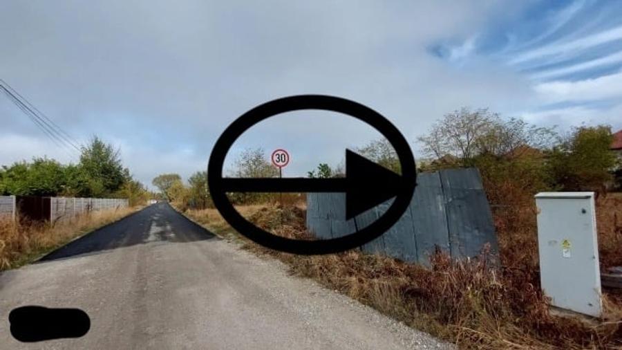 Băneasa sc1 Vând Teren constructii 1040 mp deschidere 44 ml  str asfaltata utili - 1