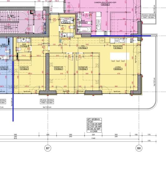 Apartament spatios 4 camere One High District - 9
