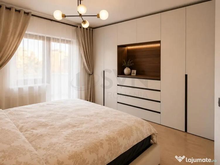 Apartament cu 4 camere semidecomandat în Aviației