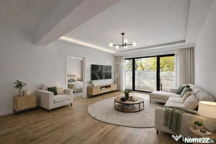Apartament cu 3 camere semidecomandat în Matei Voievod