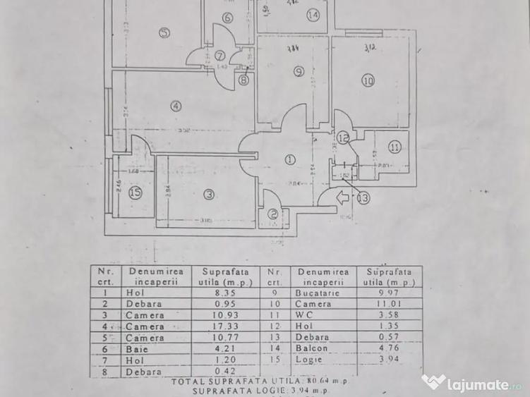 Apartament 4 camere,etaj 3,Militari,Gorjului,Bucuresti - PROPRIETAR - 4
