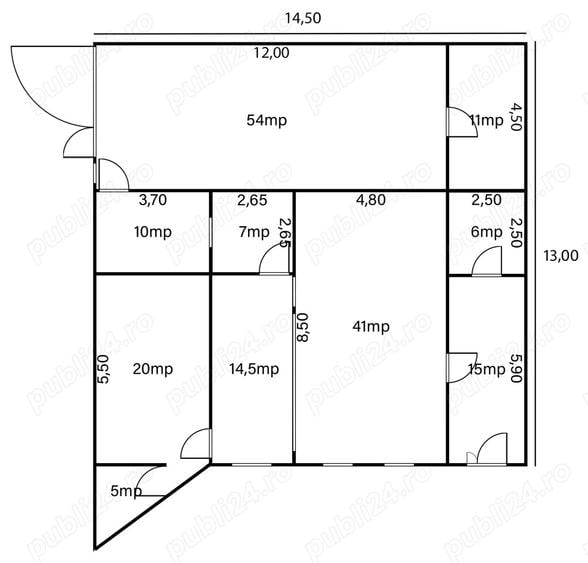 Spa?iu 183 mp, vad Excep?ional (Langa Lidl Obcini George Enescu) - 1