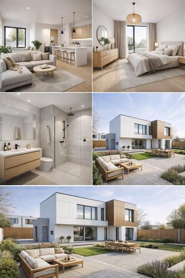 Vilă individuală Modernă- Tunari- Zonă rezidențială & Lângă Pădure /Teren 600 mp - 9