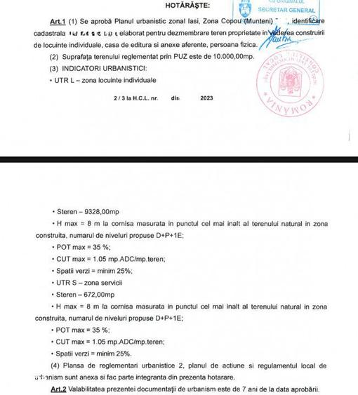 Copou - Viticultori 3 parcele teren intravilan 1417 mp + PUZ - 2
