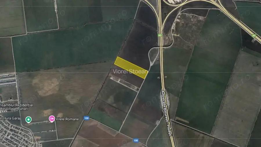 Acces rapid!!! Intravilan la intersectia autostrazilor A0 cu A3