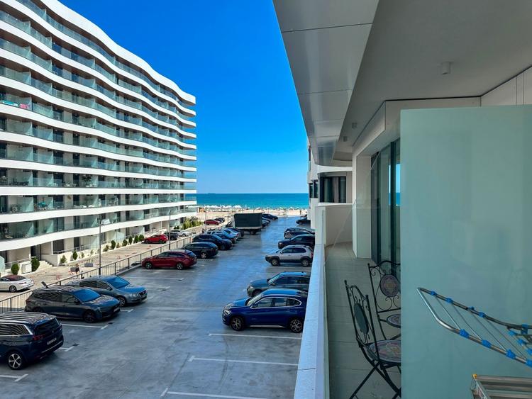 Studio modern de inchiriat, Axxis Nova Resort, Mamaia Nord, vedere la mare - 1