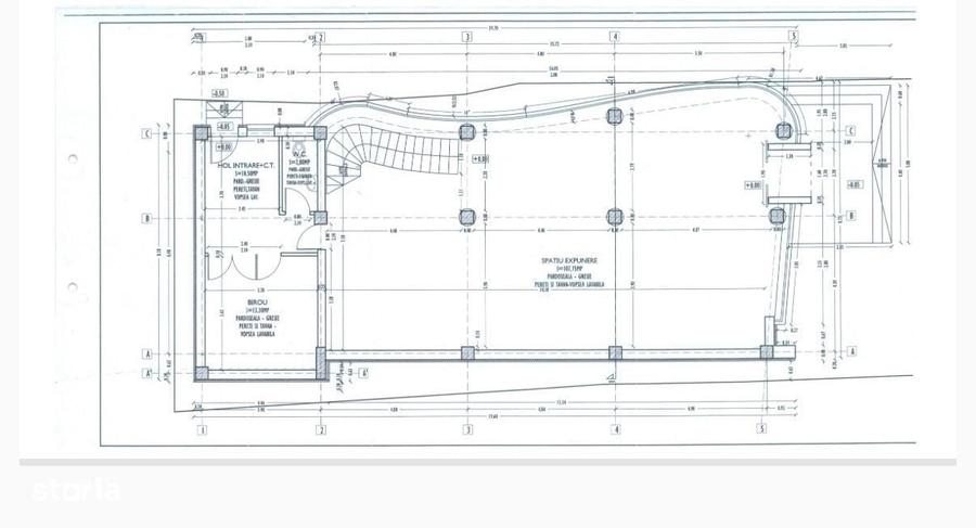 Spa?iu comercial ultravisibil col?, trafic, vitrine mari Calara?i - 3