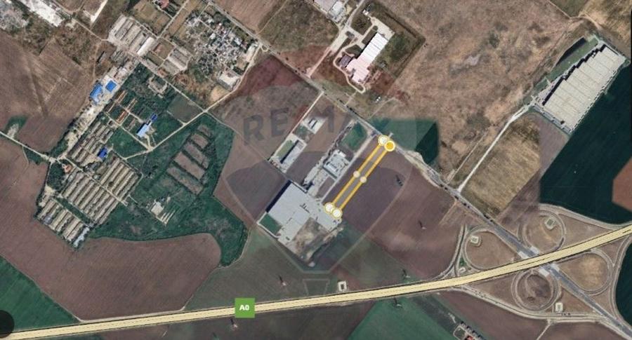 VANZARE Teren intravilan 1 HA langa Autostrada A0 Popesti Leordeni - 1
