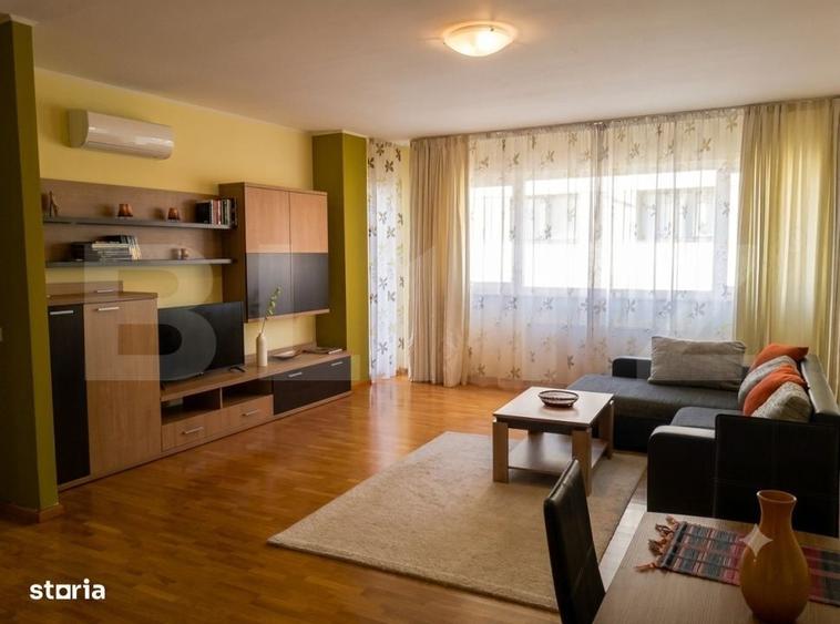 Apartament cu 2 camere semidecomandat în Central